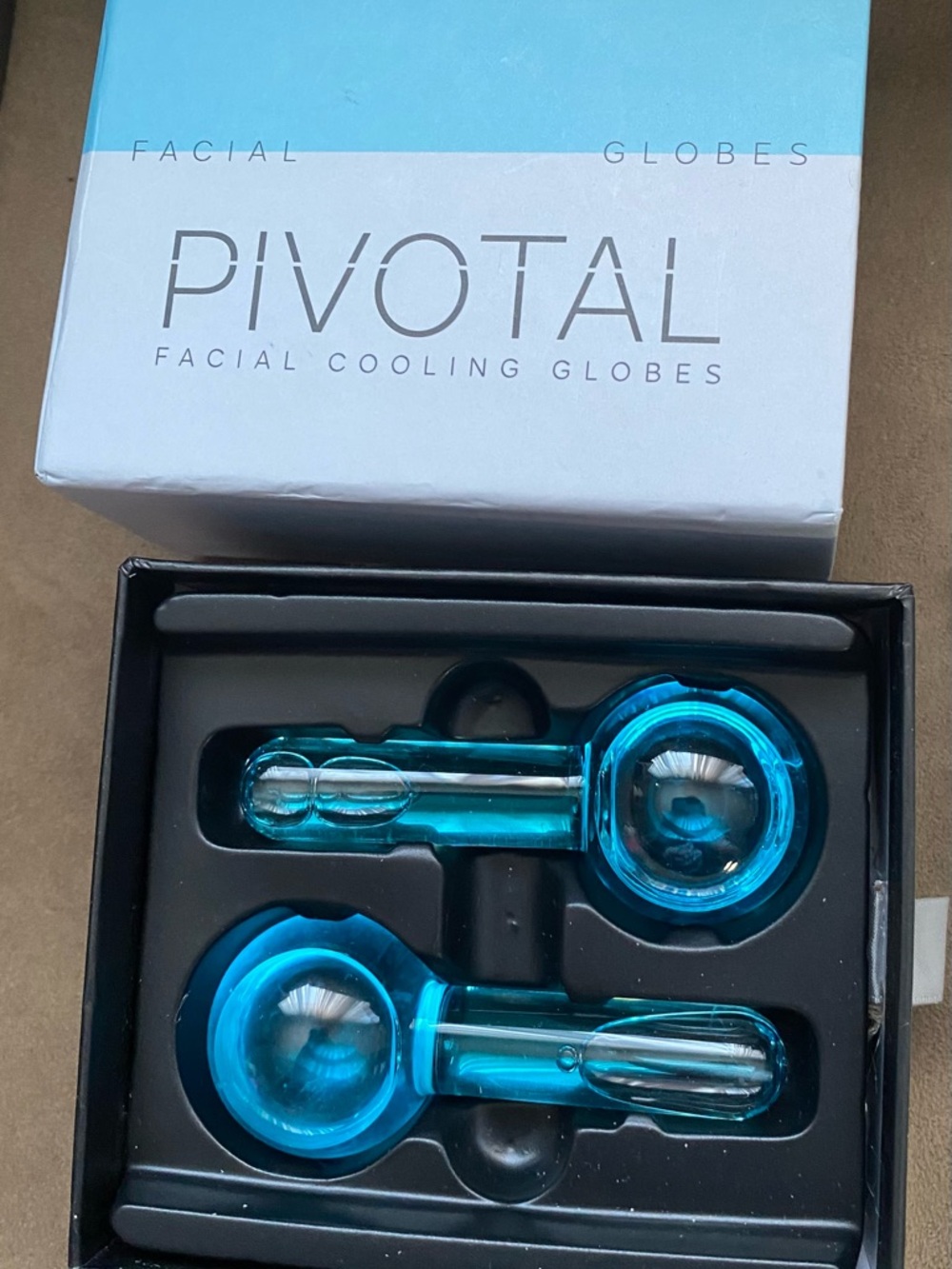 Pivotal Facial Cooling Globes - Blue